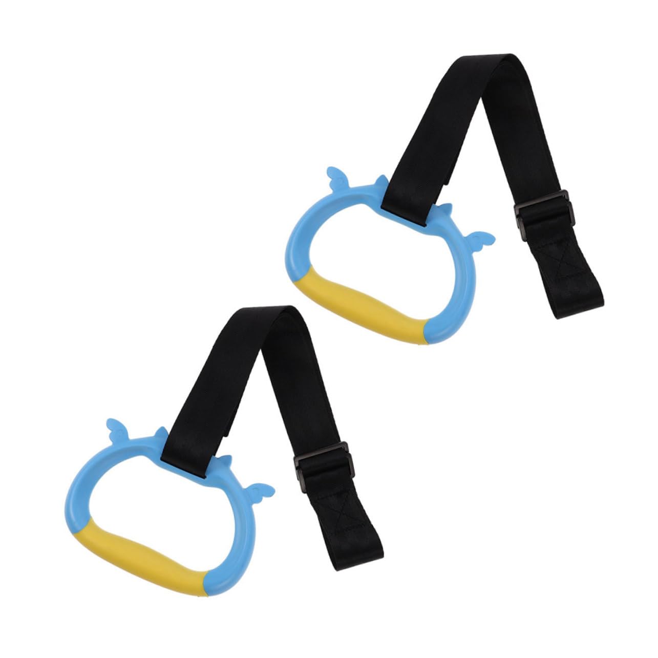 BESPORTBLE Children's Pull up Rings Gymnastics Equipment Kids Workout Indoor Fitness Training Baby Pull up Ring Strength and Coordination Development