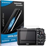 SWIDO 3 Stück, Panzer Schutz Folie kompatibel mit Nikon Coolpix W300, Displayschutz, Panzerglas Folie, Ultra-klar, Made in Germany