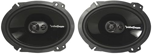 Miniatura 3 de 2 pares de altavoces estéreo Rockford Fosgate P1683 de 130 W, 6 x 8 pulgadas, de 3 vías, 6 x 8 pulgadas