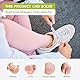 Bukihome Moleskin Adhesive Pads for Feet - Blister Prevention Tape - Moleskin Padding for Blisters, Shoes, Toes, Heel, Reduce Friction Pain - 22 Sheets of 4 Shapes (44 Pieces Total, Beige)