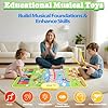 Best Piano Mats: make your kids happy with their footsteps on musical layout 60 MOMUSE 3-in-1 Floor Piano Mat for Kids, Whack-a-Mole Game Music Play Mat with 30 Sound & Function Keys, Sensory Musical Toys for Baby Girls Boys Toddlers 1 2 3 4 5 6 Years Old #4