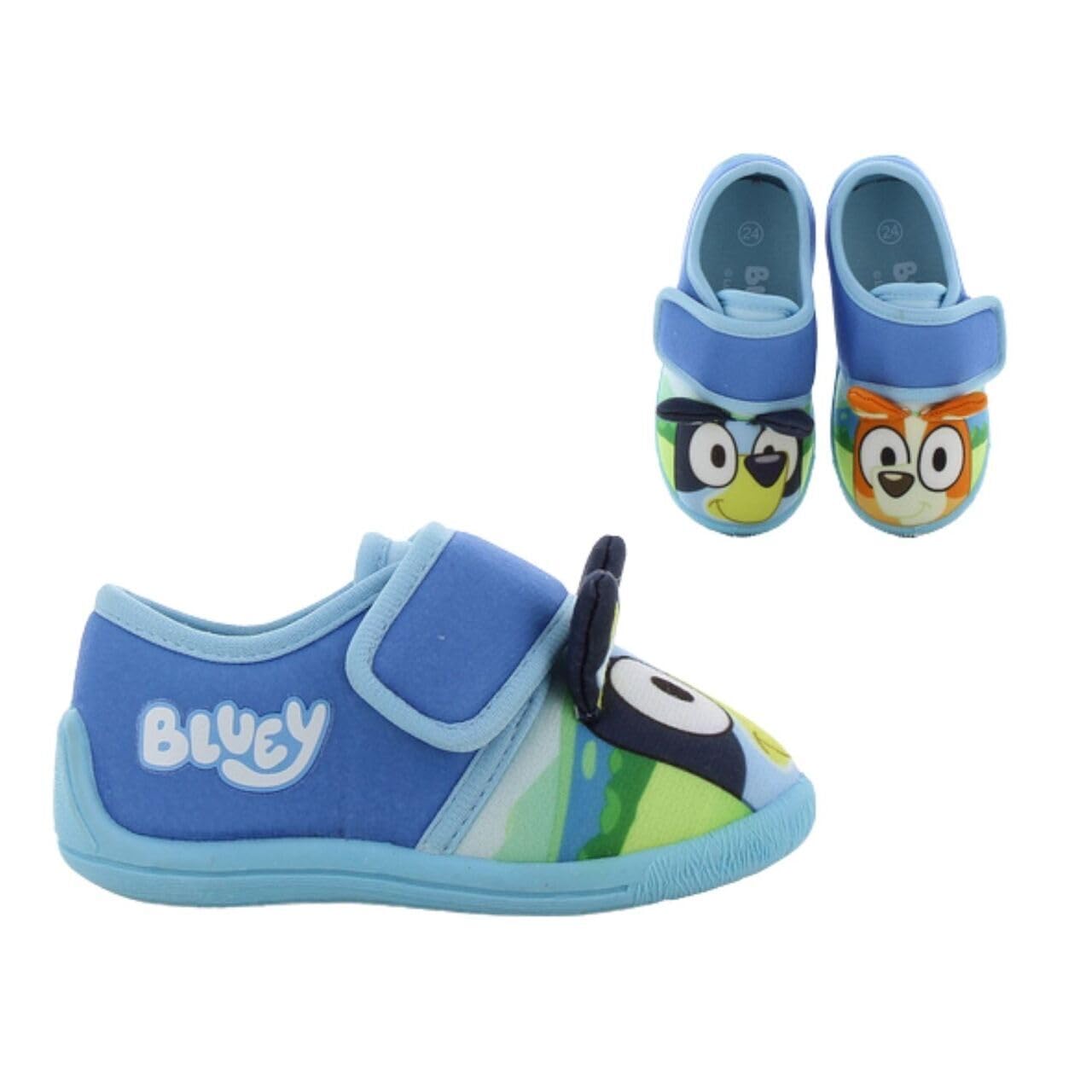 Bluey Pantoffeln Kinder rutschfeste Halbstiefel für Zuhause