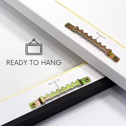 Canvasway - Jackson Pollock - Number 34 Reproduction Modern Canvas Prints Wall Art Picture On Cotton Canvas Wooden Frame For Abstract Artworks Home Decorations And Gifts (32"X48"X1.5") #TOP5