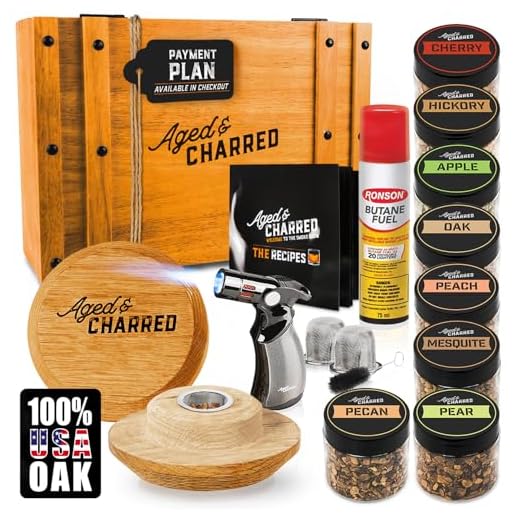 Complete Whiskey Cocktail Smoker Kit