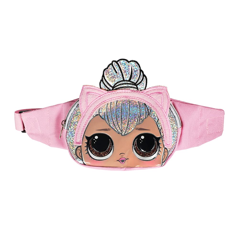 Buy LOL Doll Fanny Pack for Girls with Adjustable Belt, Pink Fits All Sizes Online at