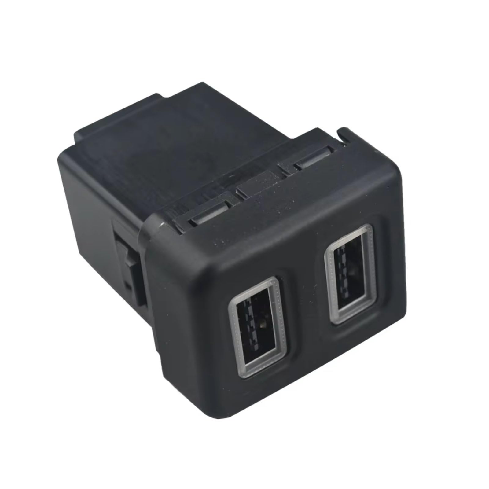 Prise USB Auxiliaire Compatible Avec VW Pour Multivan T5 2003–2007 Prise Charge Voiture Double Bouton Adaptateur QC3.0 Interface USB AUX voiture