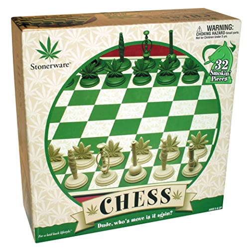 Set de Ajedrez Stonerware ICUP con 32 Piezas Únicas miniatura 1