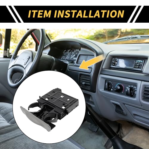 Portavasos para tablero Ford F-450/F-350/F-250/F-550 1999-2004 miniatura 2