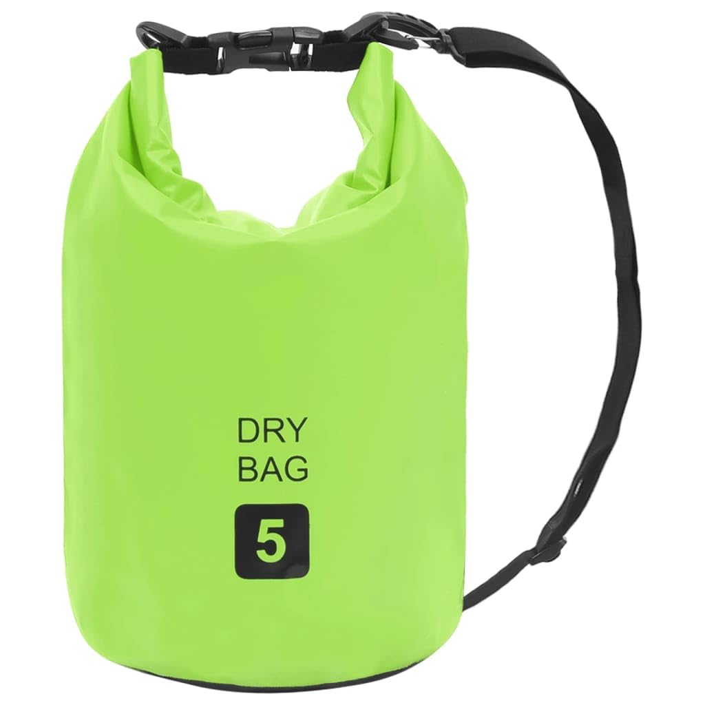 CHARMMA Dry Bag Green 1.3 gal PVC,Boating & Water Sports-92779
