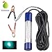 LED Underwater Fishing Light Squid Shrimp Light 12V-24V 8W 1000 Lumens Submersible Fish Light for Dock Super Bright Crappie Light Bait Light Boat Decorative Light with 6.6yd Cord for Night Fishing
