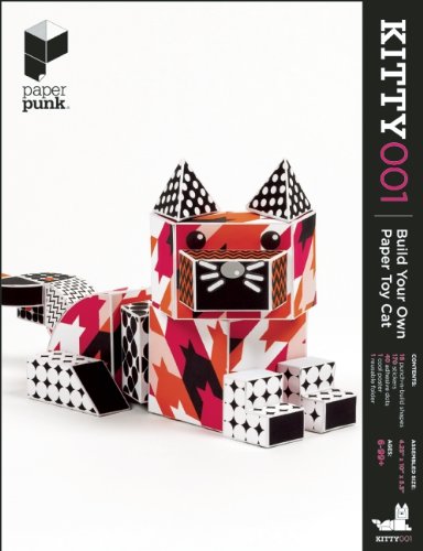 Kitty001: Build Your Own Paper Toy Cat Paperback