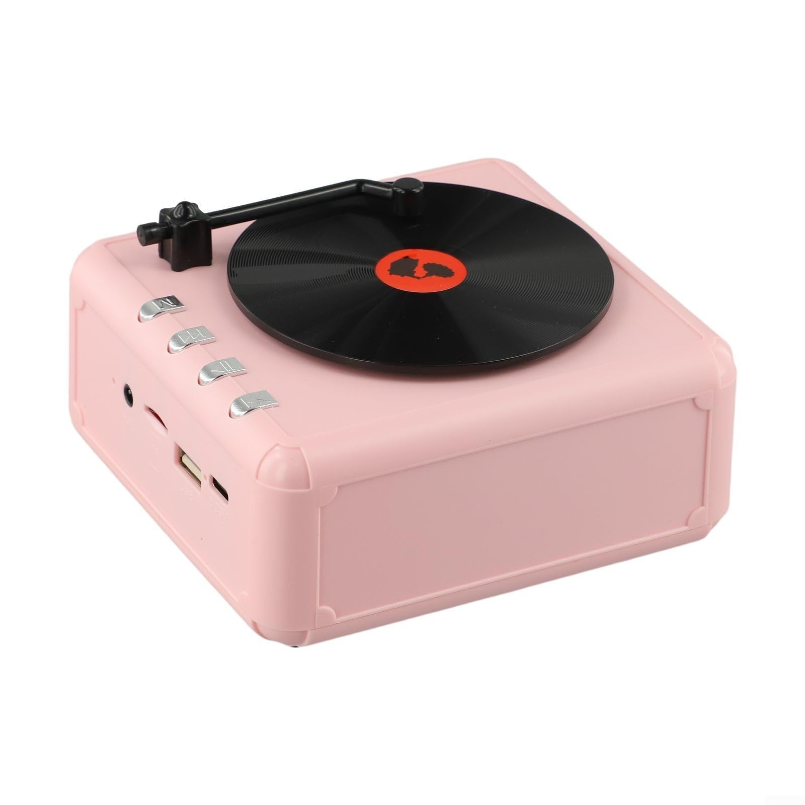 Radio FM portatile lettore CD rétro Bluetooth altoparlante incorporato stereo 5W 800mAh
