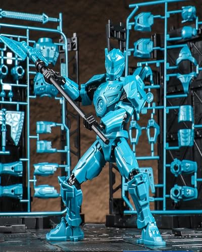 Image of INOCEAN Action Figure, Dummy 13 Action Figure Toys, 3D Printed Action Figures, Fully Articulated Robot Toy, High Degree&Freedom Action Figures, 3D Printed Toys for Desktop Decor&Game Lovers