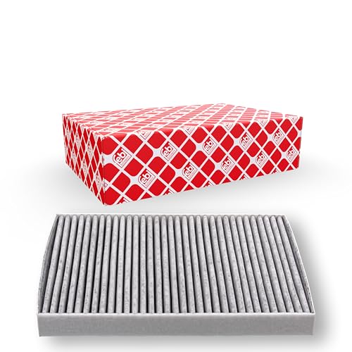 Febi 48533 Filtro Abitacolo Al Carbone Attivo – Sistema Di Riscaldamento E Climatizzazione, Altezza 65mm, Qualità Originale