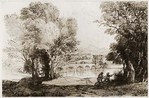 Lienzo decorativo de paisaje italiano para dar un toque elegante y relajante al dormitorio