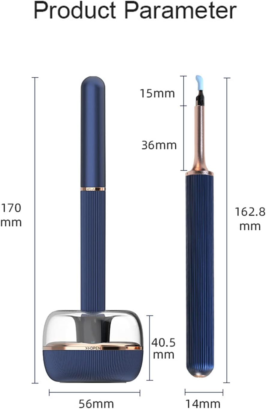 Ear Wax Removal Tool with an Ear Cleaning Camera Ear Cleaner 10 Megapixel HD Ear Wax Removal with Camera Tweezers