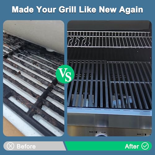 Image of Replacement Parts for Monument Grill 35633 41847NG 24367 24633 17842, A0212804 Cooking Grid for 35633 Monument Grill 4-Burner Gas Grill, Cast Iron Cooking Grids for Monument Grills 97888