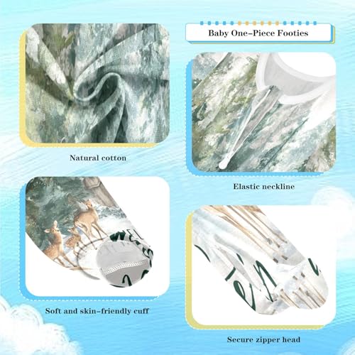 Baby One-Piece Footies Baseball Cute Basset Hound Dogs Sleeper Pjs Footed Bodysuit Rompers Zipper for Boys Girls 3M2