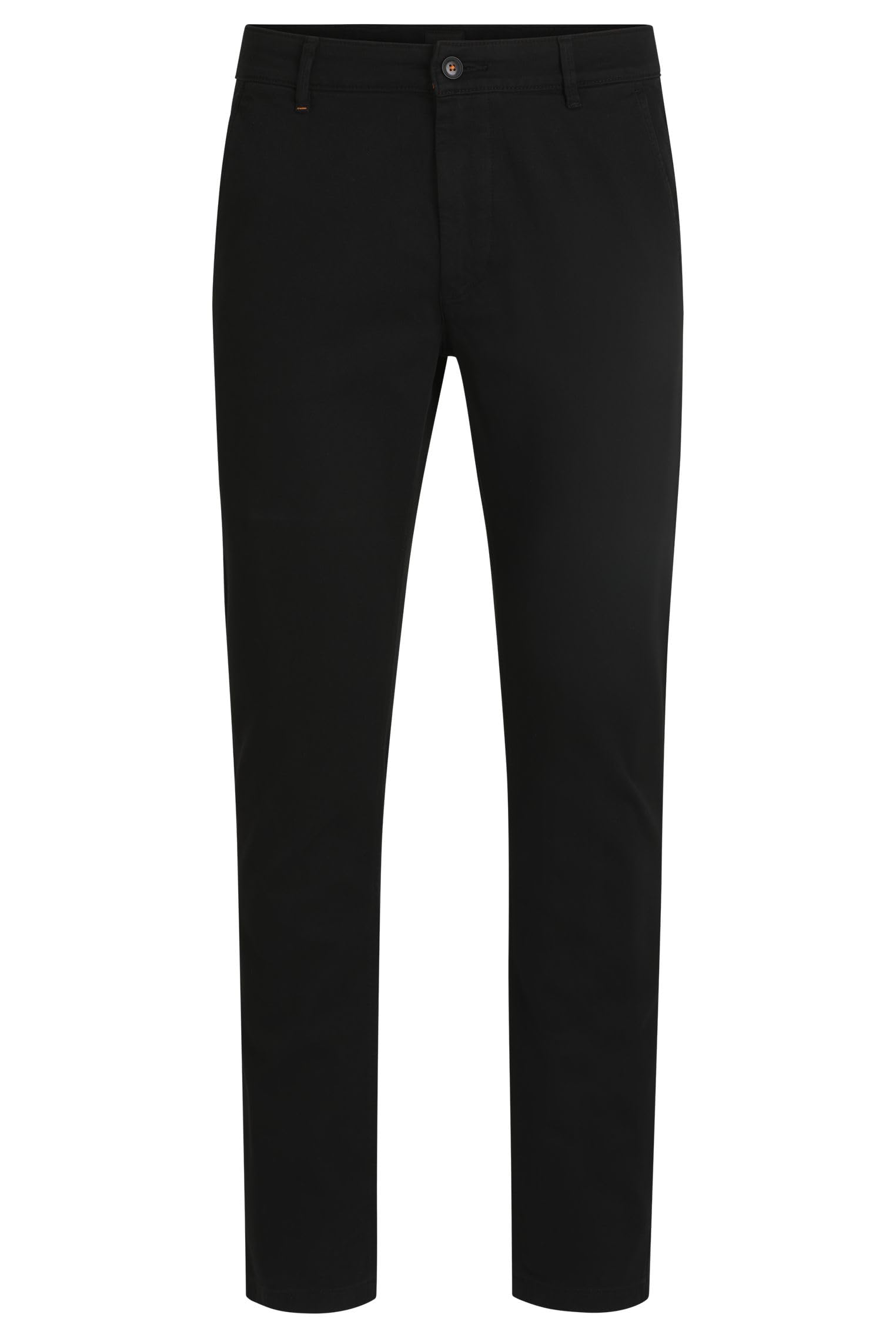 BOSS Mens Chino Slim Slim-fit Trousers in Stretch-Cotton Twill