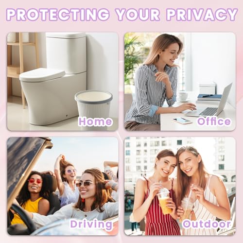 Image of 100 Pcs Light Purple Sanitary Napkin Disposal Bags, Feminine Self-Sealing Hygiene Disposal Bags for Tampons, Pads and Liners, Personal Care Sanitary Bag for Women Privacy Handling