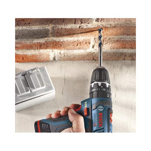 Bosch PS130-2A-RT 12V Max Lithium-Ion 3/8 in. Ultra Compact Hammer Drill Kit (Renewed)