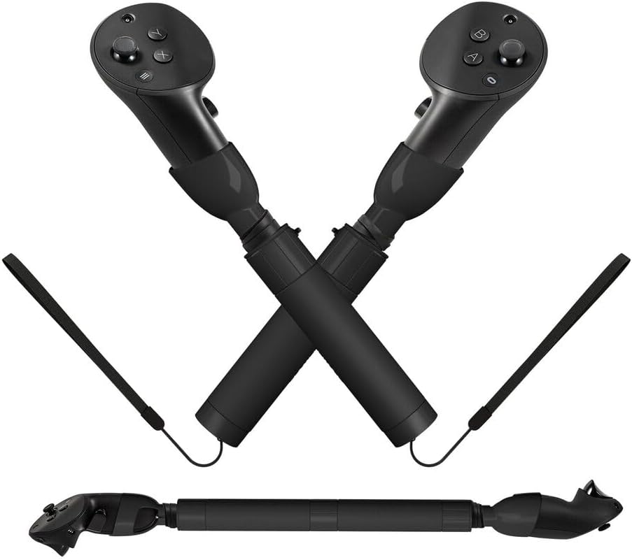 Golf Gamepad Extension Stick Grip Holder Kit Fit for Quest Pro VR Glasses Controller