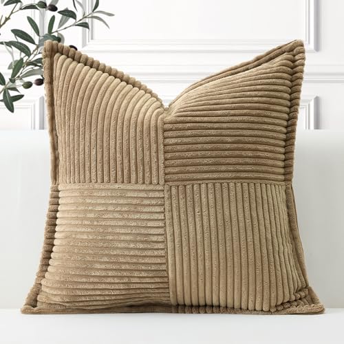 Artscope Ein Cord Kissenbezug Kordsamt Kissenhülle Zierkissenbezug 40x40 cm Dekokissen Sofakissen Couchkissen Dekorative Weiche Kissen für Sofa Wohnzimmer Zuhause Schlafzimmer, Braun Artscope Ein Cord Kissenbezug Kordsamt Kissenhülle Zierkissenbezug 40x40 cm Dekokissen Sofakissen Couchkissen Dekorative Weiche Kissen für Sofa Wohnzimmer Zuhause Schlafzimmer, Braun