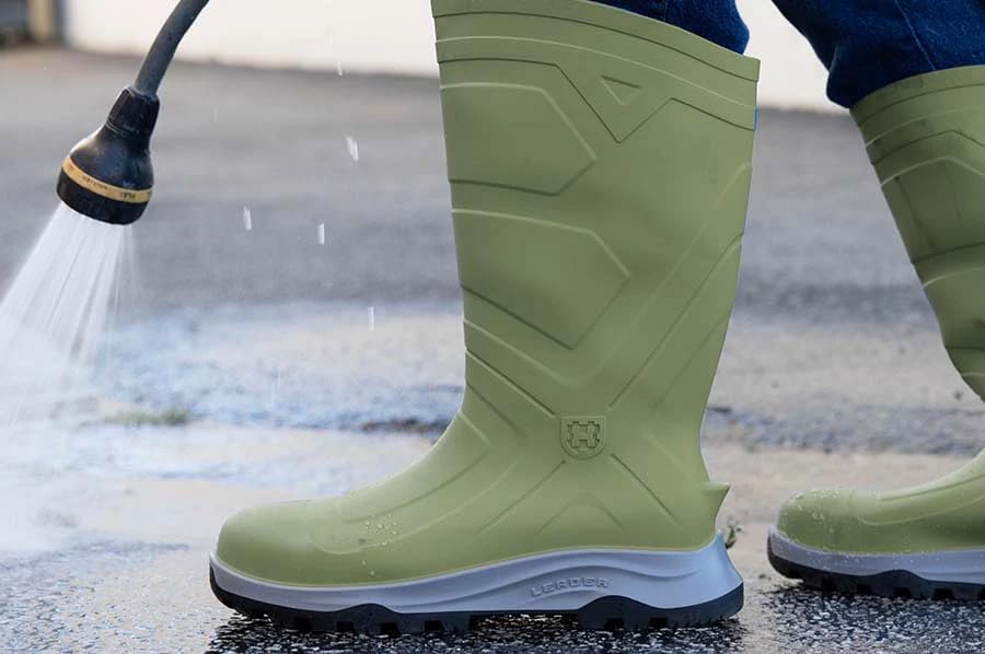 Image of Heartland Leader Outdoor Waterproof Boots for Men and Women - Work, Hiking, and Fishing Boots with Cushioned Footbed and Midsole, Traction Outsole