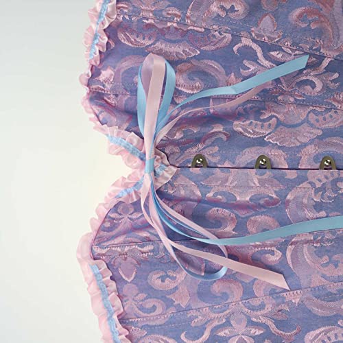 Corpete floral feminino com cadarço acima do busto espartilho top tubinho top espartilho vitoriano o
