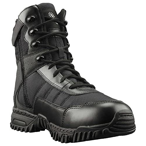 Image of Altama Unisex Vengeance SR 8 inch Side-Zip Lightweight Leather Boots | Full Grain, Textile Lining & Gusseted Tongue
