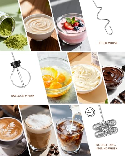 Milk Frother Handheld Battery Operated