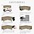 Easy-Going Heavy Duty 600D Patio 89"x89" V-Shaped Sectional Sofa Cover, Waterproof Outdoor Sectional Couch Cover,Lawn Patio Furniture Cover with Air Vent, Camel
