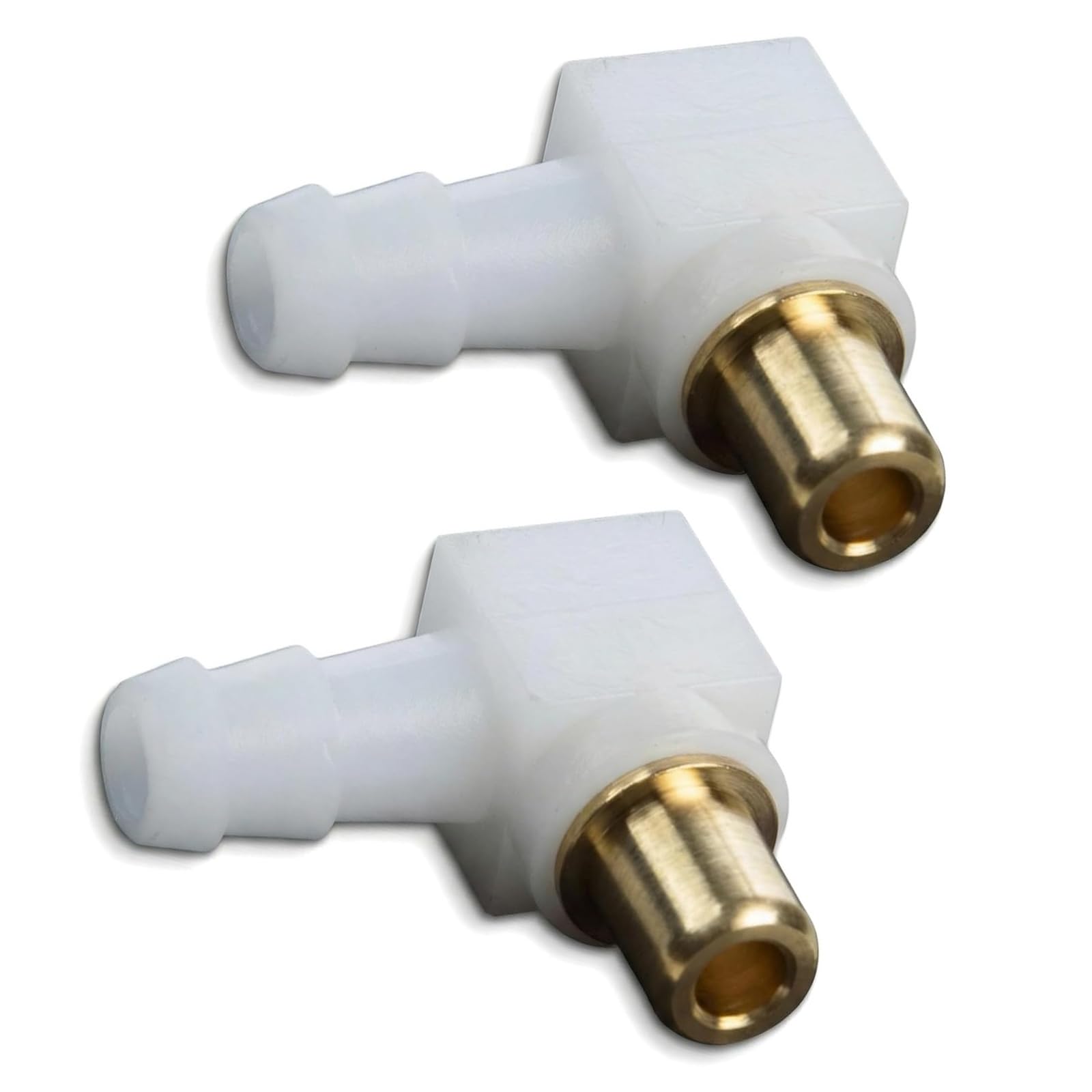 Netbiio Coal Of 2 Carburetor Oil Connectors Fittings Compatibility For 093302 0190B1, 093302 190E1 Snow Blower Generator Snow Blower Hose Link