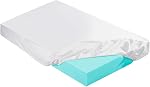 HunnmingRe 2-3 pouces Matelas Topper Cover (Only Cover) Memory Moam Protecteur Microfibre Memoric Mousse pour Latex Matelas gel Topper RV (Reine 80 x 60 De pouce, blanc)