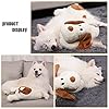 WEOK-Puppy-Heartbeat-Toy-Dog-Heartbeat-Toy-for-Separation-Anxiety-Relief-Puppy-Toy-with-Heartbeat-Stuffed-Animal-Anxiety-Calming-Behavioral-Aid-Plush-Toy-for-Dogs-Cats-Pets Behavioral Training Aid Toy