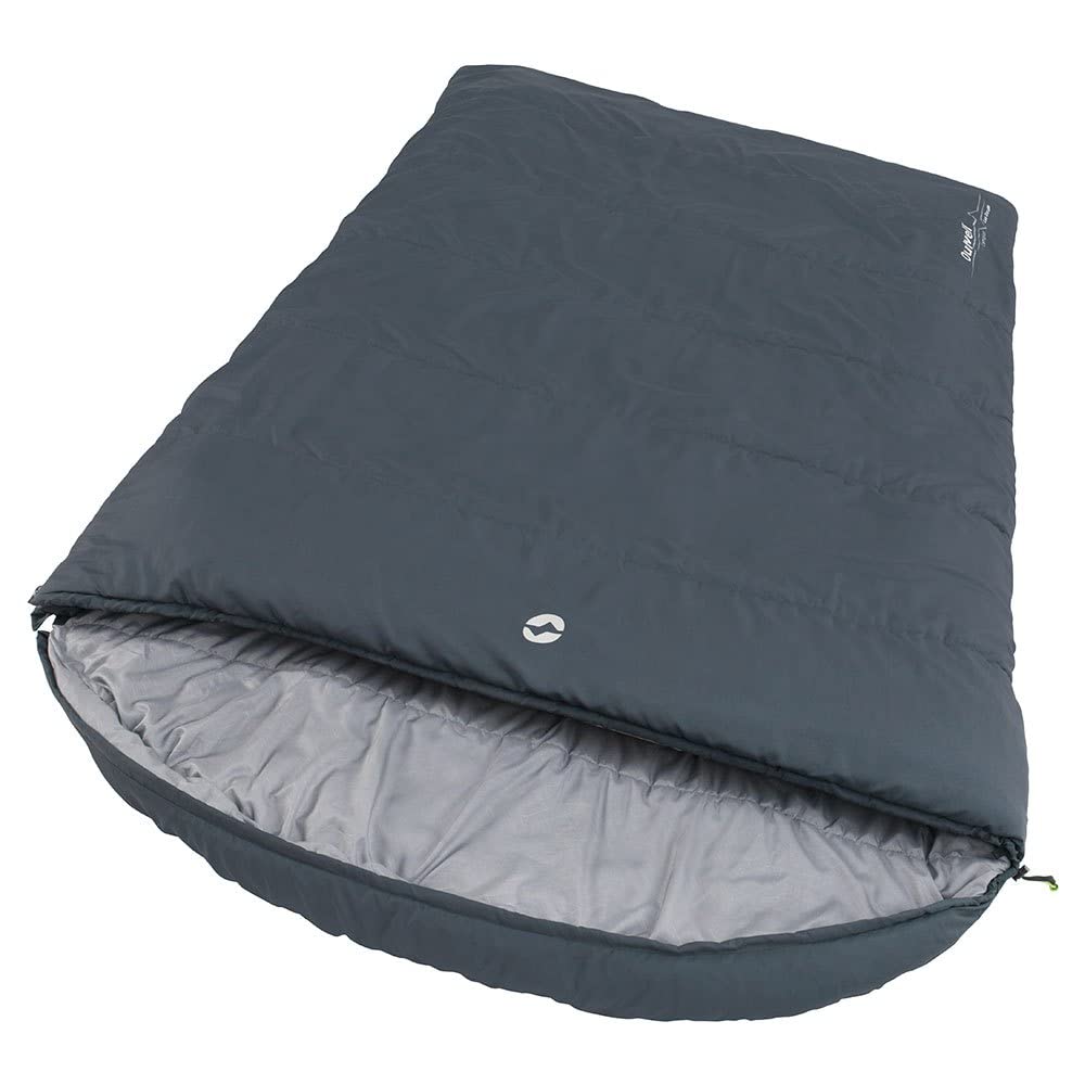 Outwell Campion Lux Double Sleeping Bag crem.L, Unisex Adult, Grey, One Size
