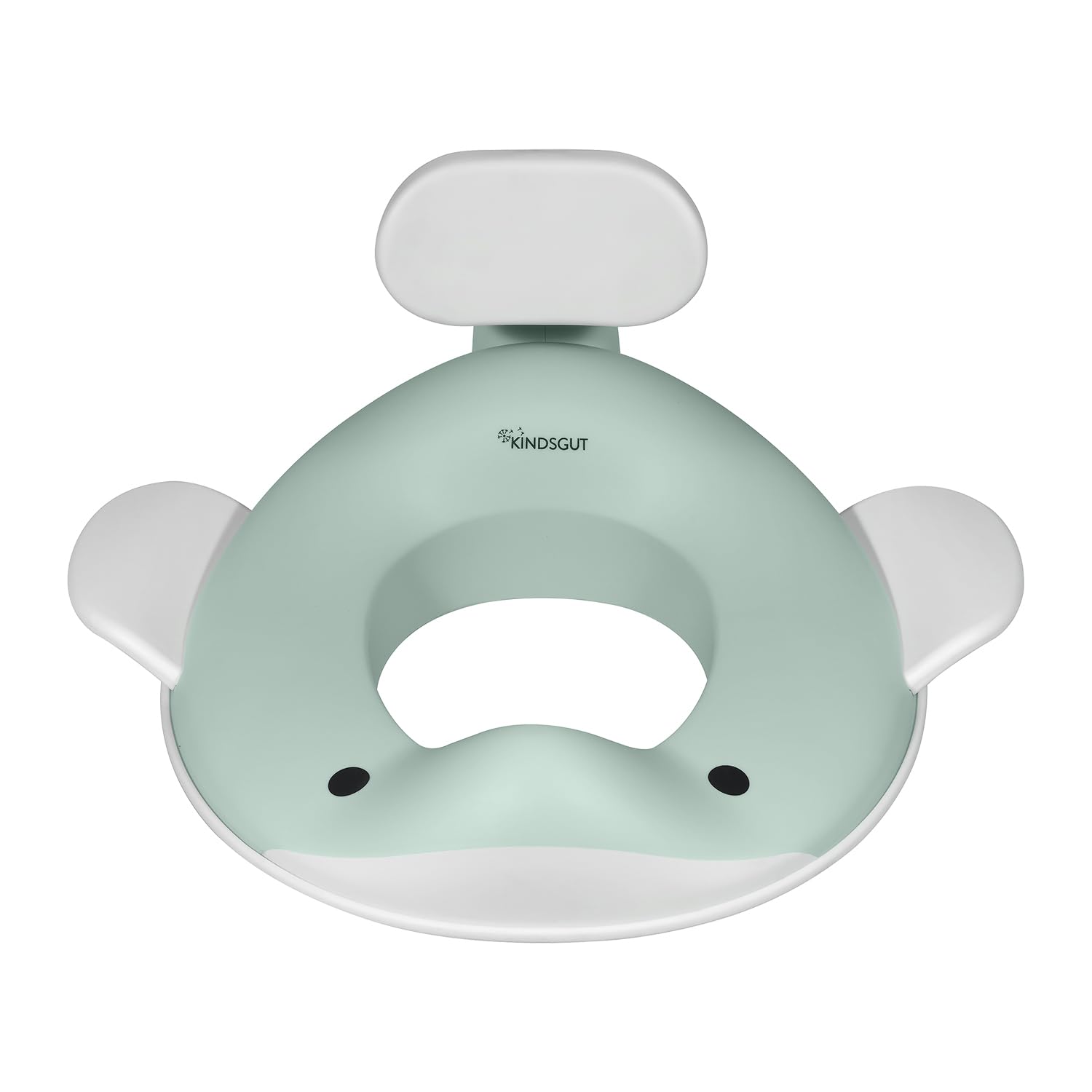 Kindsgut Toilet seat Whale for Children, Child-Friendly Whale Design, in Discreet and Modern Colours, Free from Harmful substances and Suitable for Children, Aquamarine