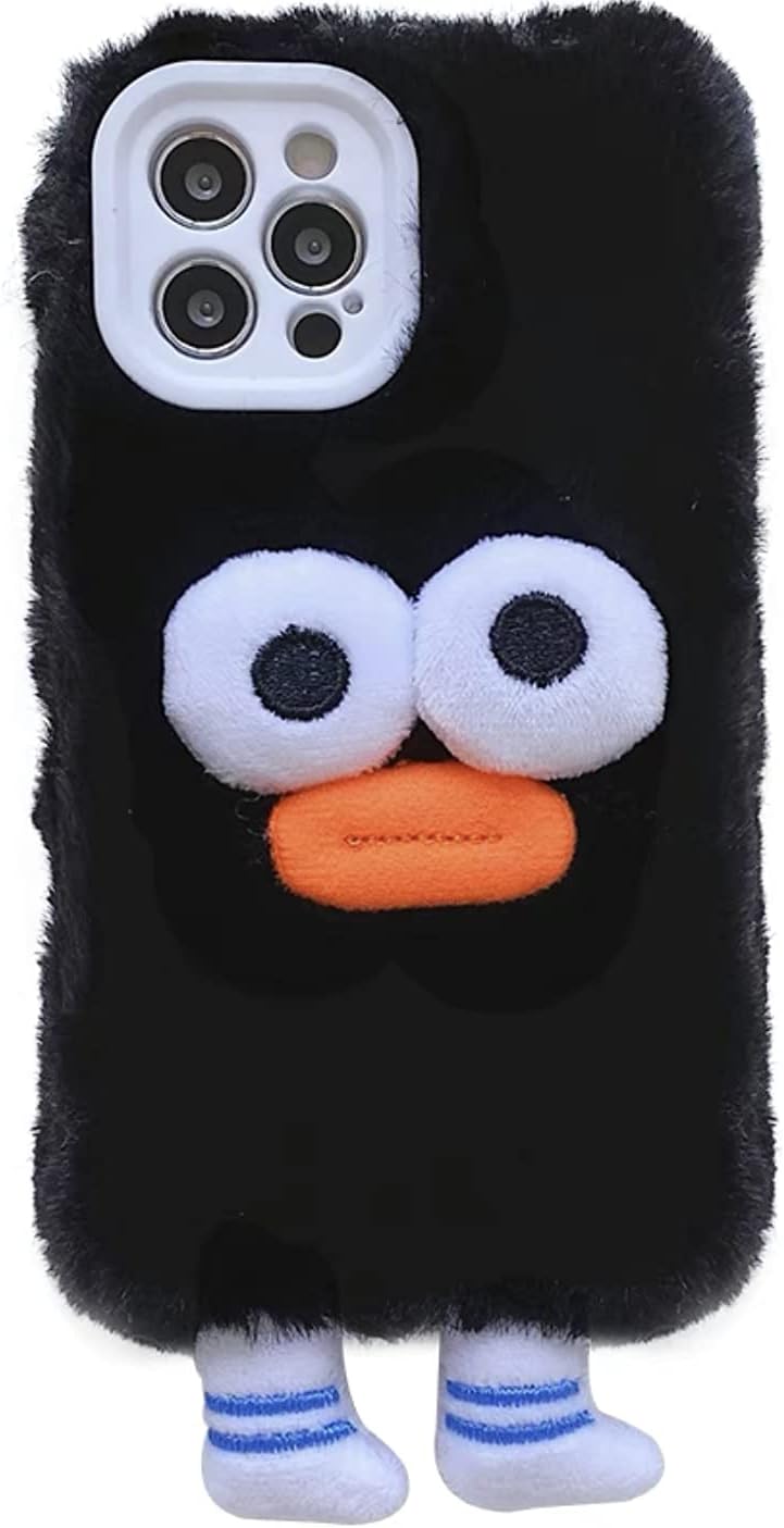 Kodani 代引不可 ケース Iphone 13 Pro Max 対応 カバー スマホケース Iphoneケース Ins 秋と冬 ぬいぐるみ かわいい ソーセージの口 漫画 可愛い 女の子 人気 韓国 3d 大人可愛い 手を温める 落下防止 柔らかい Max 個性 ふわふわ 立体 保護カバー 創意