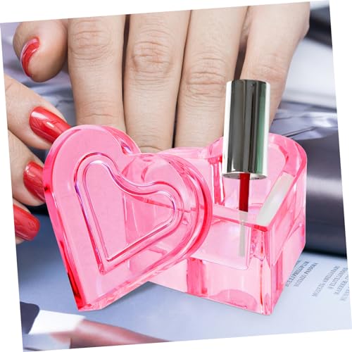 Plato de Cristal en Forma de Corazón para Uñas Acrílicas miniatura 5