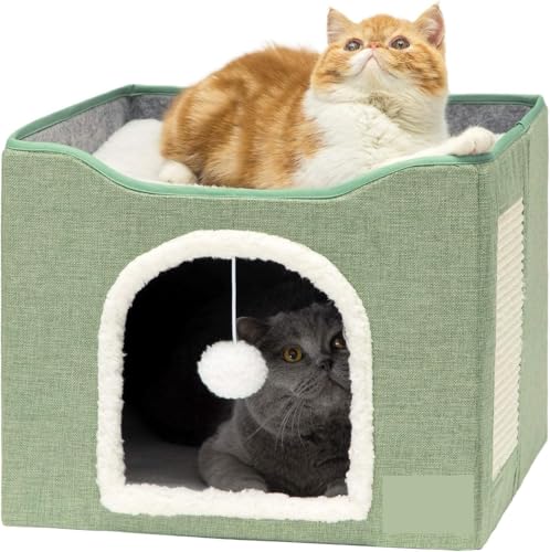 Artificial pet mat The Comfortable Pet Cat House Is Equipped With Plush Ball Hangers And Grippers That Can Be Folded. The Artificial Pet Bed Is Suitable For Indoor Pet Cats Suitable for indoor pets(Si