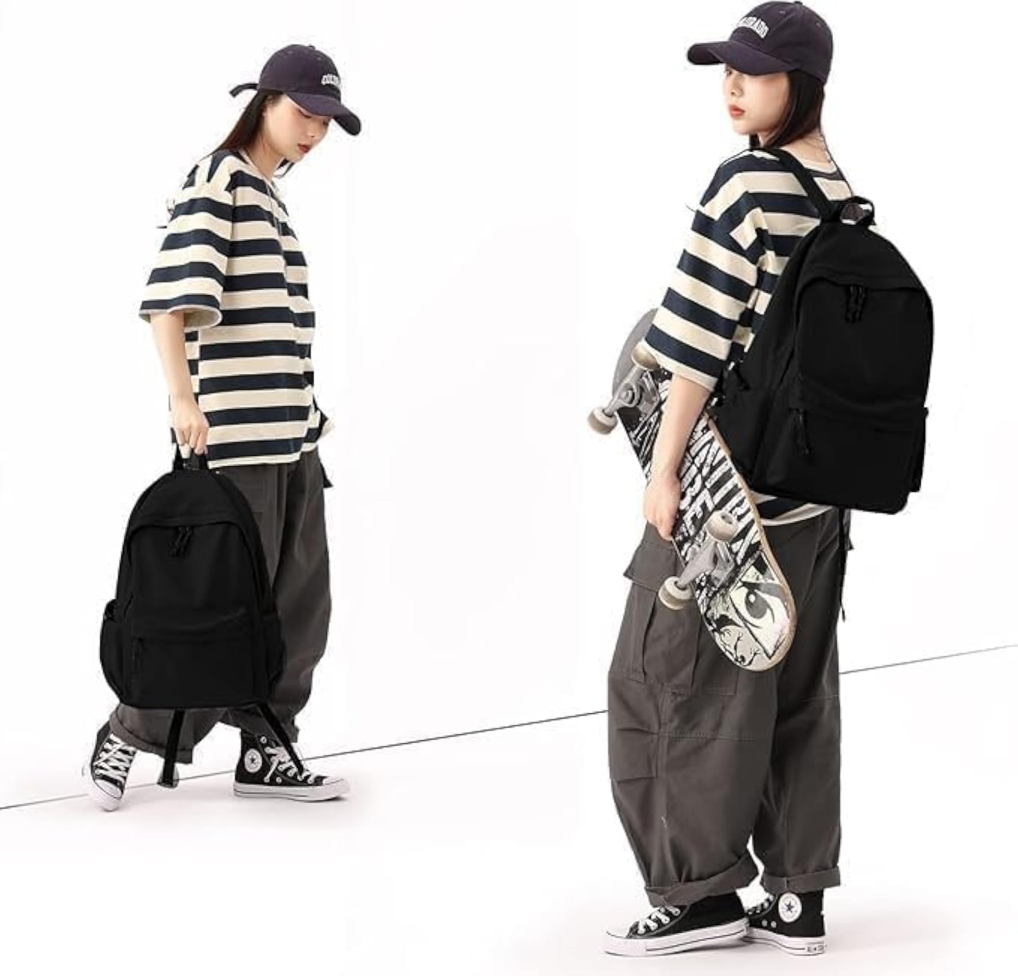 Japanese Korean Style Women's Travel Backpack 20L