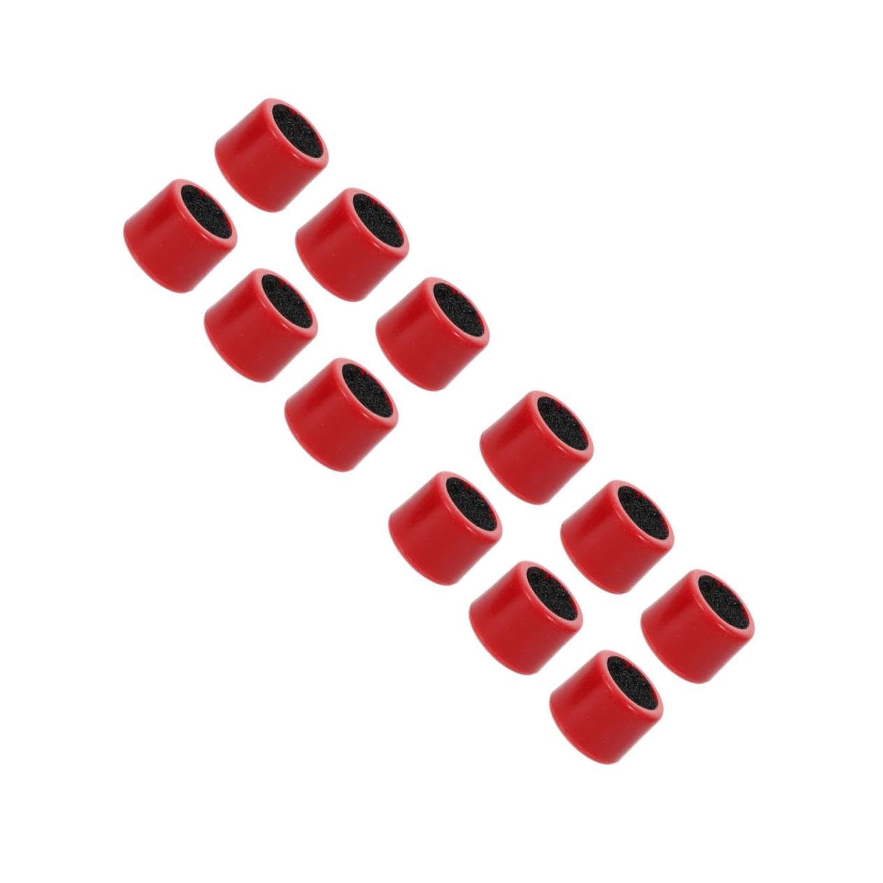 balacoo Tip Shaper for Billiards Tip Sander Double-Sided Plastic Sander Trimmer Red Round Durable Lightweight Perfect for Billiards Players