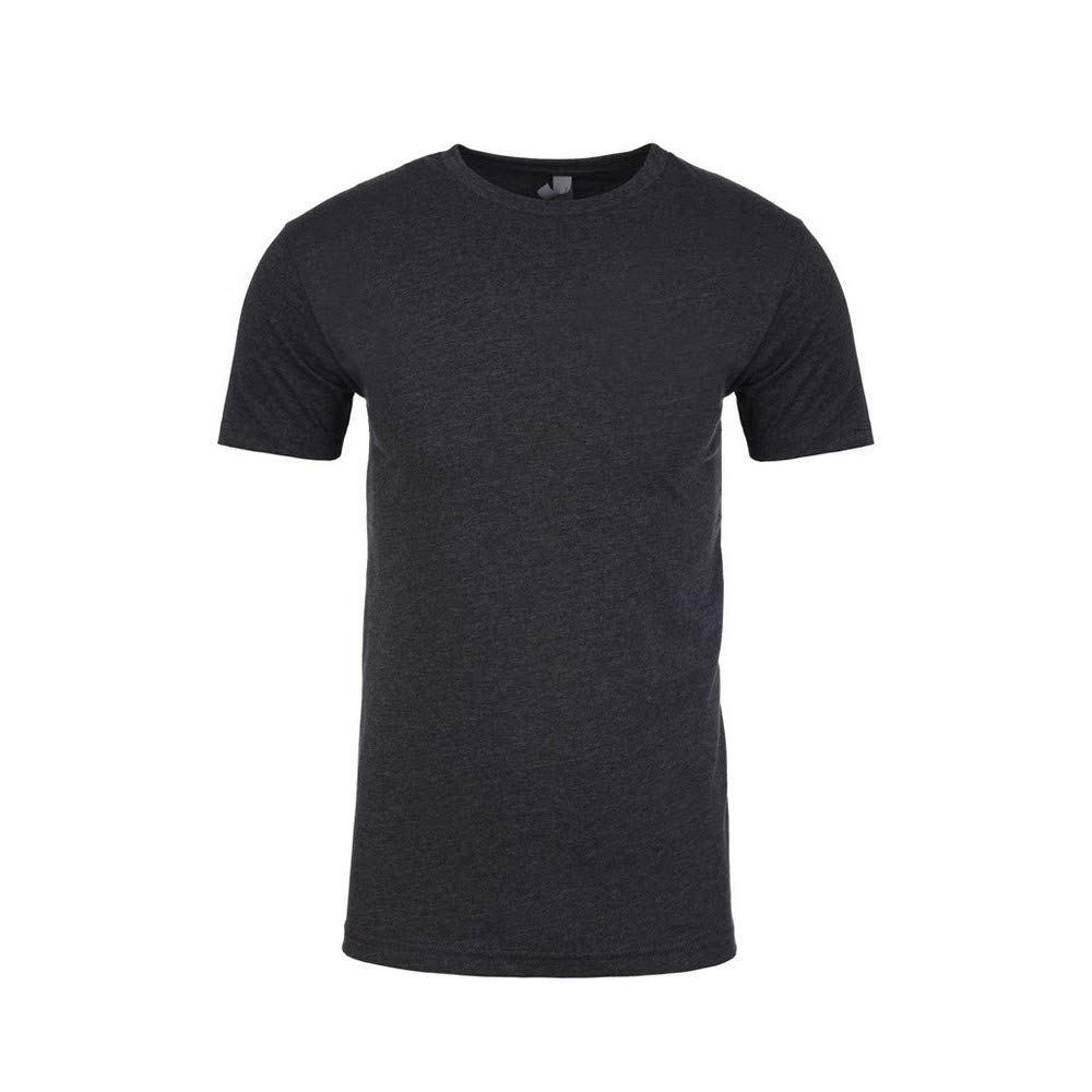 Next Level Adults Unisex CVC Crew Neck T-Shirt (XXL) (Charcoal)