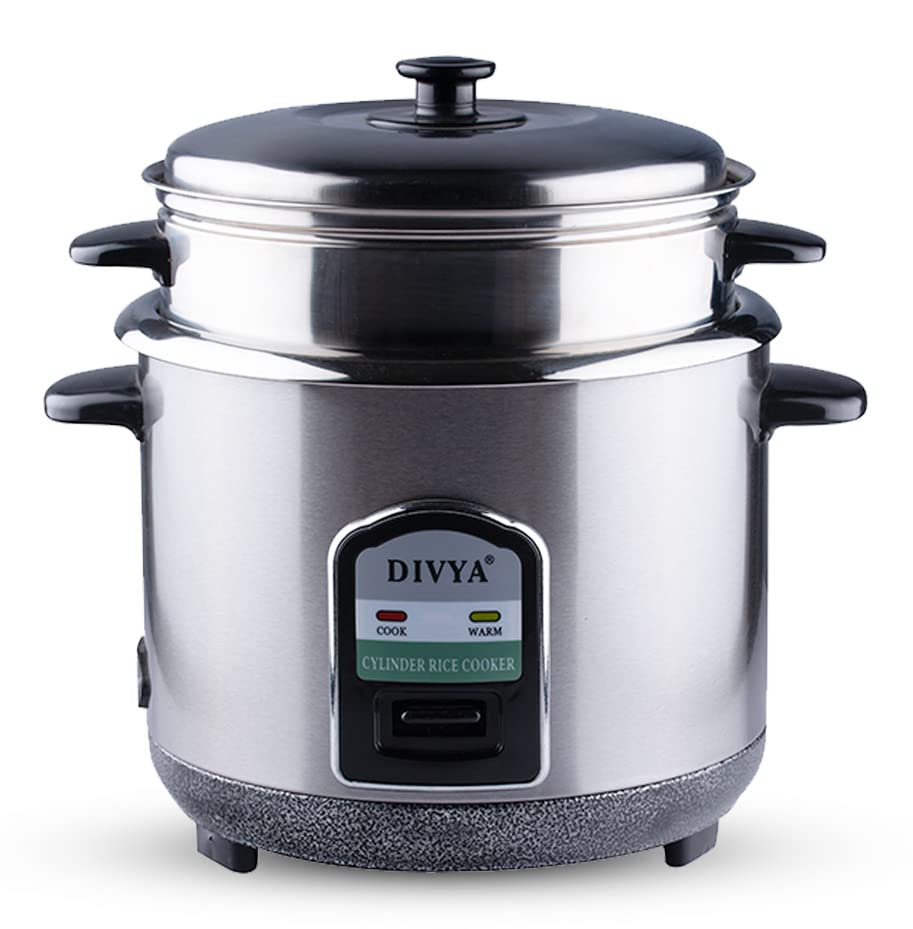 BEST KITCHEN DEALZ DIVYA Stainless Steel 1.8 Liters Cylinder Electric