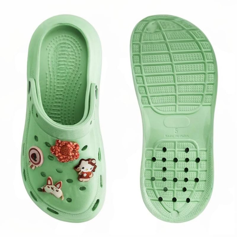 Image of Sliders for Women /Girls Platform Sandals | Lightweight & Stylish Cushioned Rubber Flats Slides | Open Toe Comfortable, Anti-Skid, Waterproof Flip Flops Slipper for Women