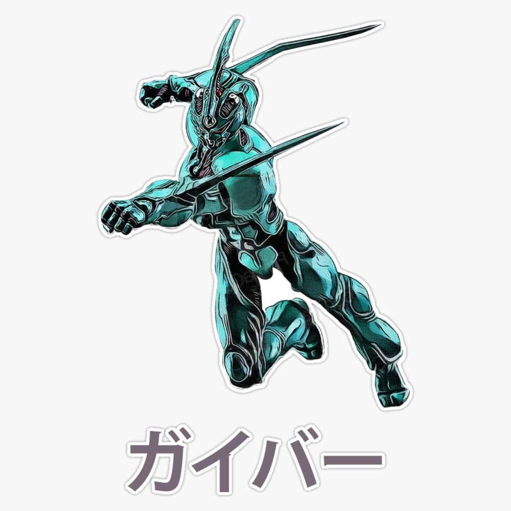 Guyver On The Attack Bumper Sticker Vinyl Decal 5"
