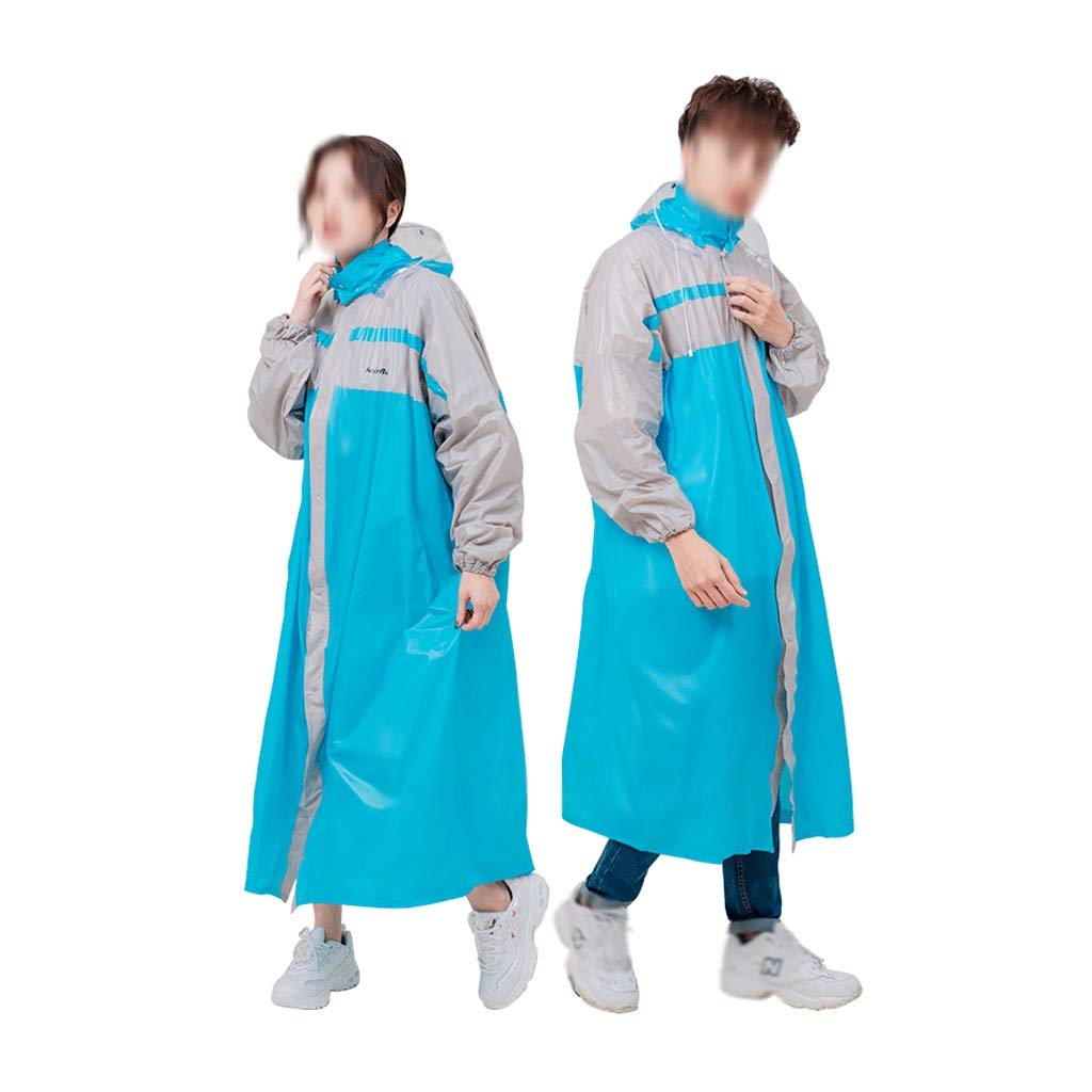 MMAXZ Large Windbreaker Long Raincoat 
