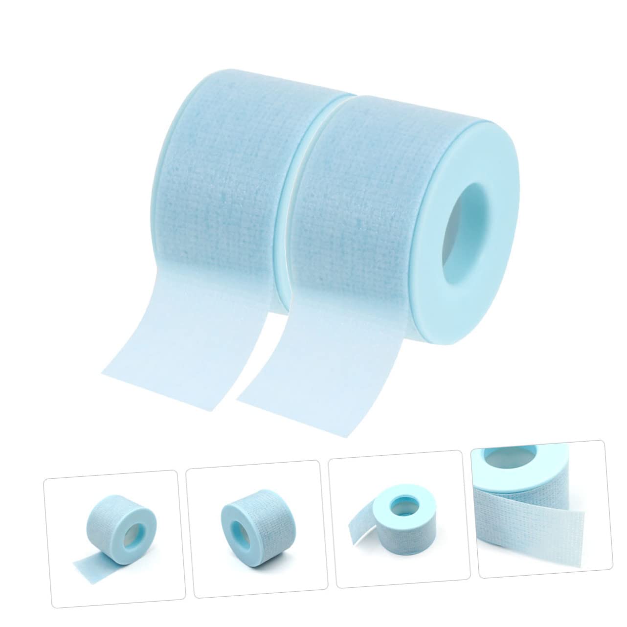 Healeved 2 Rolls Lash Tape for Eyelash Extensions Adhesive Fabric Lash Tapes for Eyepads Breathable