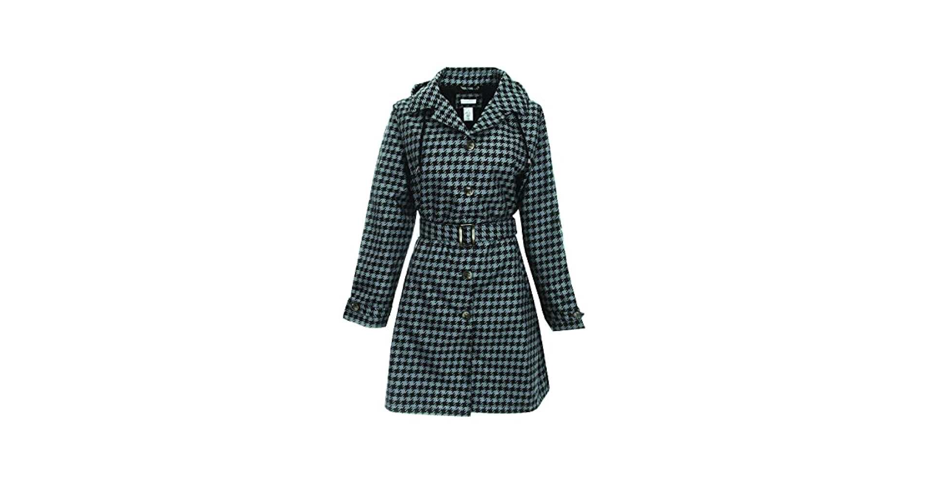 Amazon.com: Capelli New York Ladies Mid Length Trench Rain