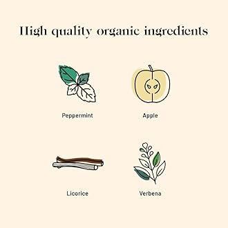 Kusmi Tea - Bio Infusion Be Cool - Herbal mix, Peppermint, Licorice and Apple - Bio Herbal Tea, Theine-free, in bulk - Metal Box 90g